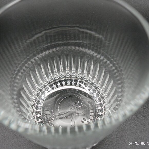 Vintage Crown Royal Whiskey Tumblers, Set of 4, Ribbed, Etched Crown Royal Logo - Picture 8 of 10